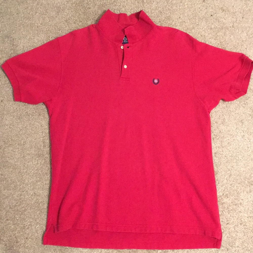 Red Ralph Lauren Chaps Polo
